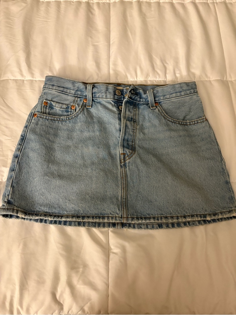 Light Blue Denim Mini Skirt Levi’s